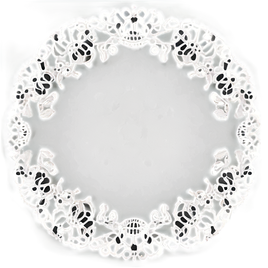 Sheer Doily Overlay Png Wmb PNG Image