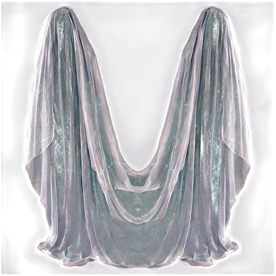 Sheer Silk Veil Png 27 PNG Image