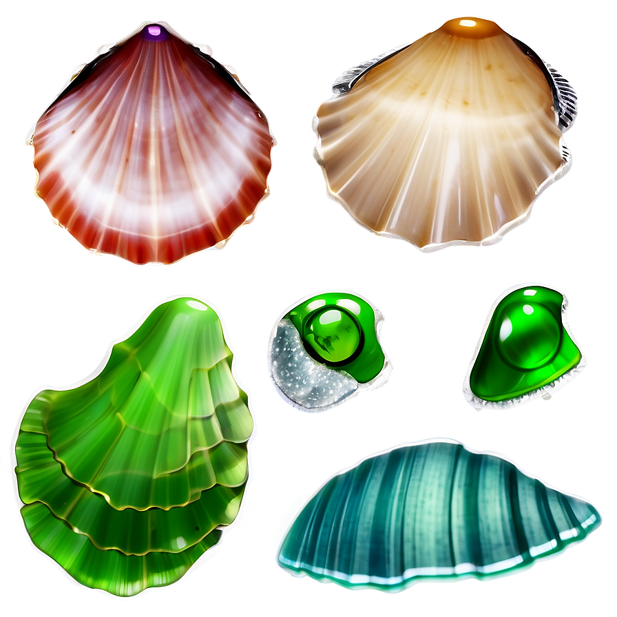 Shells And Seaglass Png 25 PNG Image