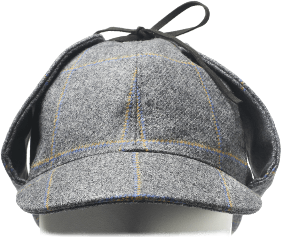 Sherlock Holmes Deerstalker Hat PNG Image