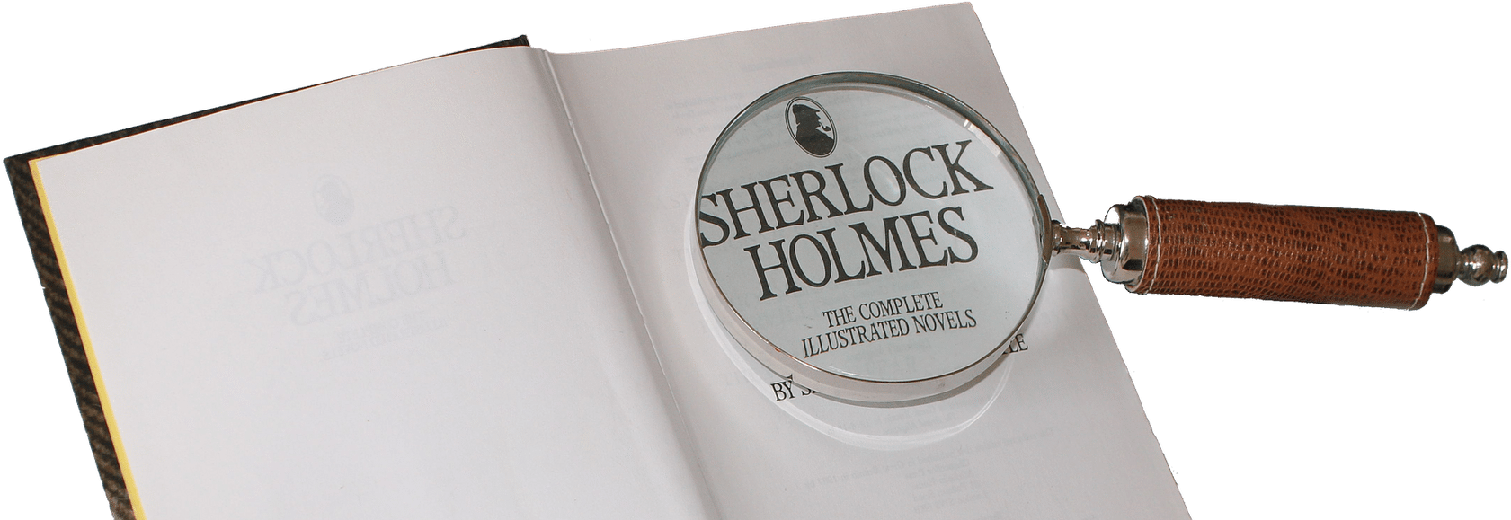 Sherlock Holmes Magnifying Glass PNG Image