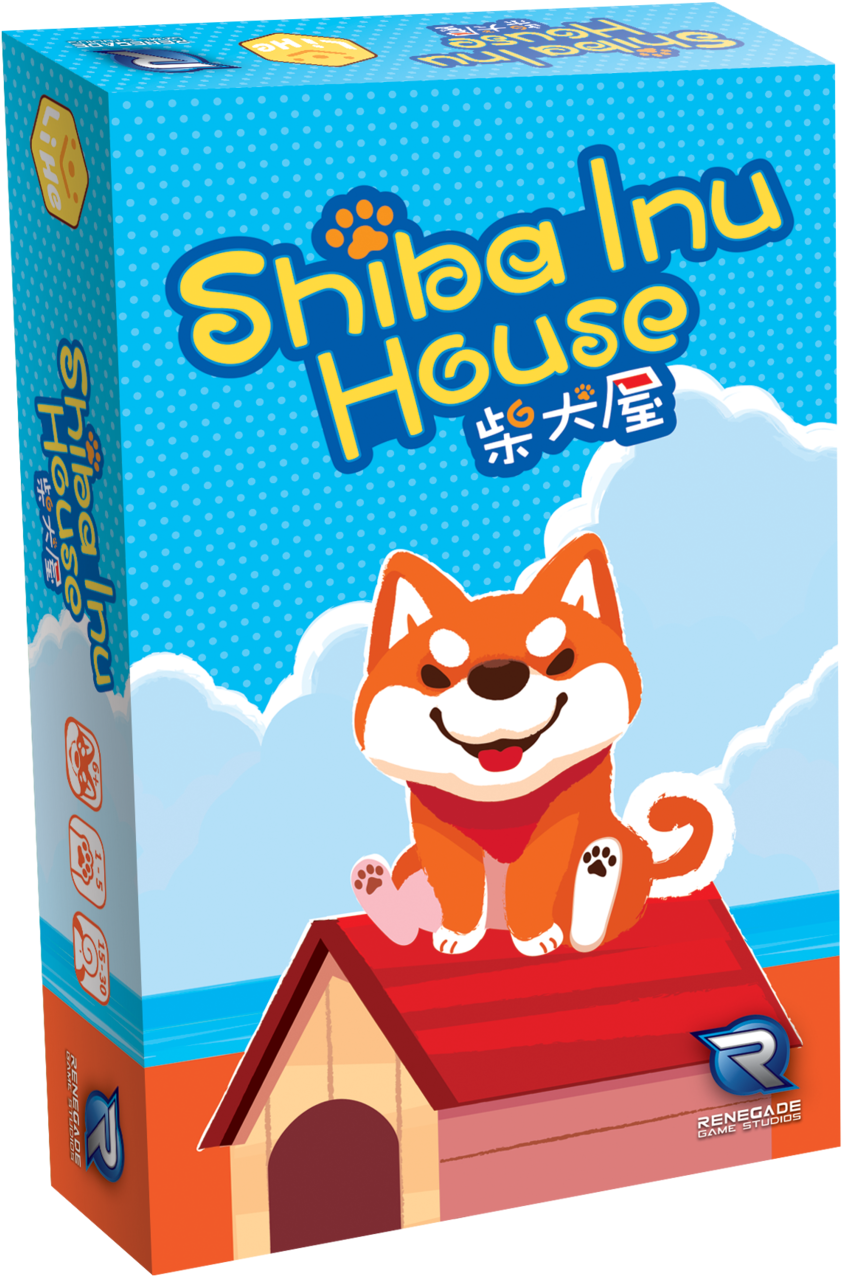 Shiba Inu House Board Game PNG Image