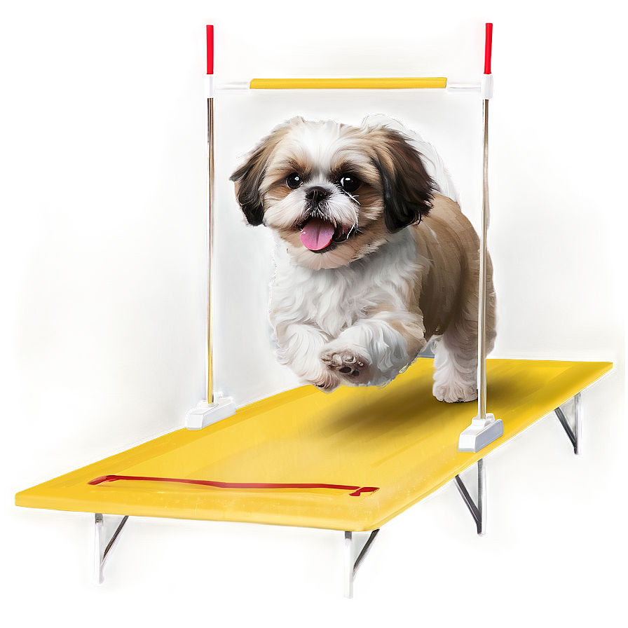 Shih Tzu Agility Training Png 06242024 PNG Image