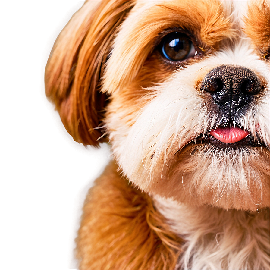 Shih Tzu Close-up Png Ycl86 PNG Image