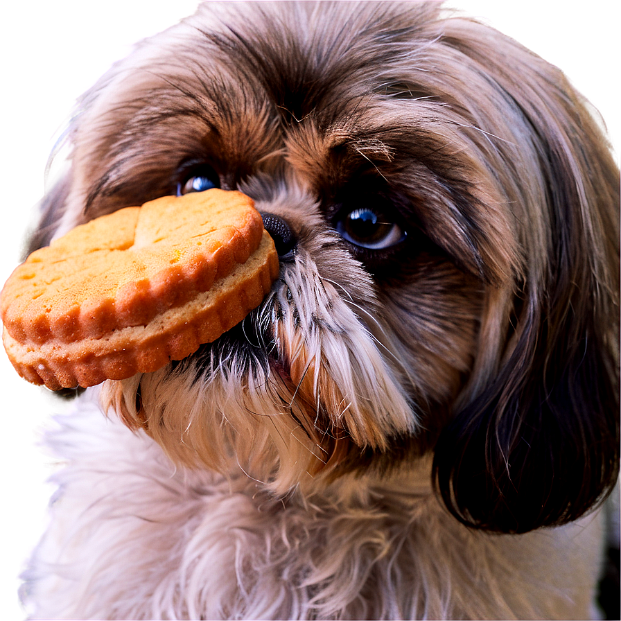 Shih Tzu Eating Treats Png 06242024 PNG Image