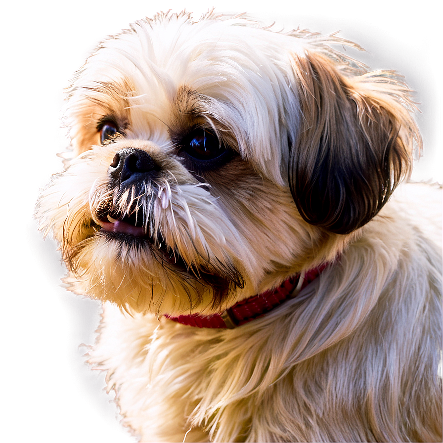 Shih Tzu Enjoying Sunshine Png Gjt35 PNG Image