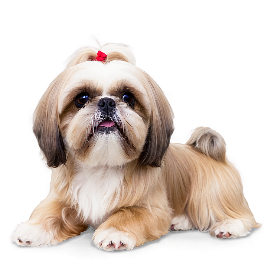 Shih Tzu Loving Family Png Stg PNG Image