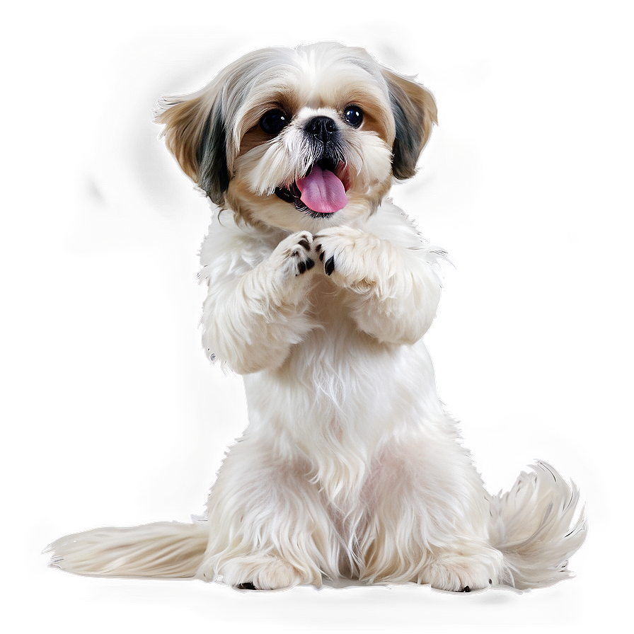 Shih Tzu Playful Pose Png 66 PNG Image