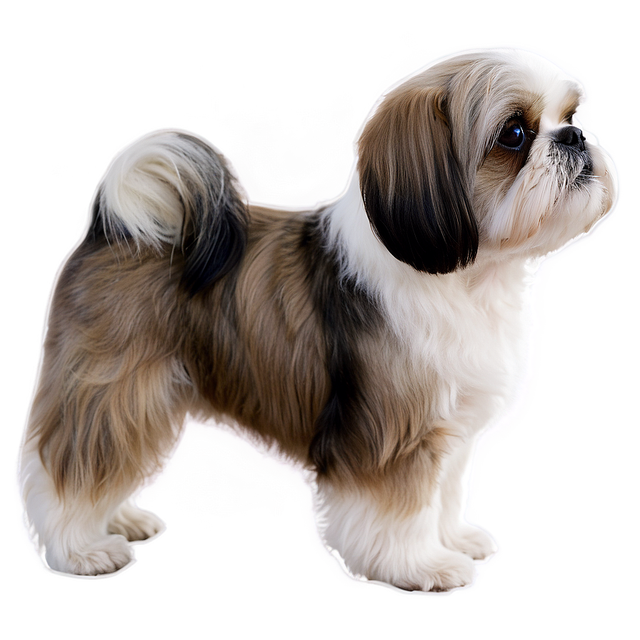 Shih Tzu Profile Side View Png Bjt PNG Image