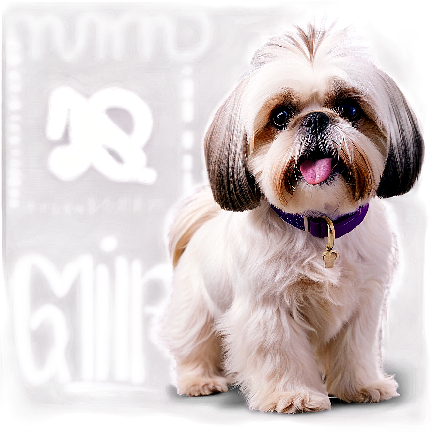 Shih Tzu Training Moments Png Qvs20 PNG Image