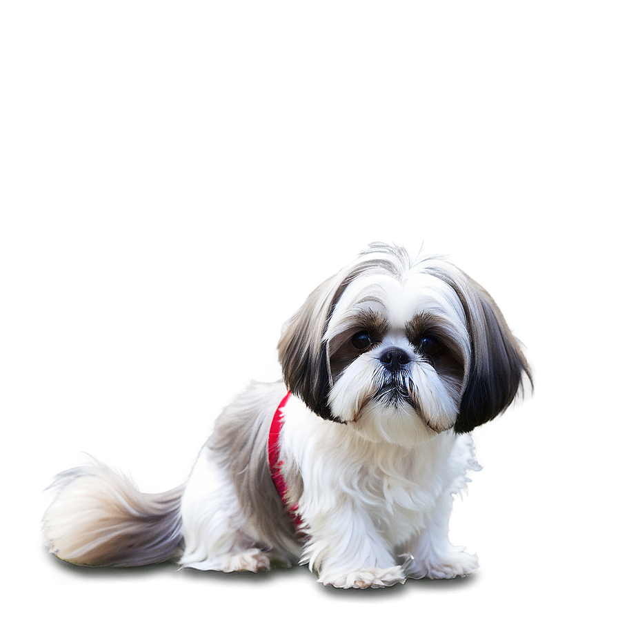 Shih Tzu Winter Wonderland Png Jiw PNG Image