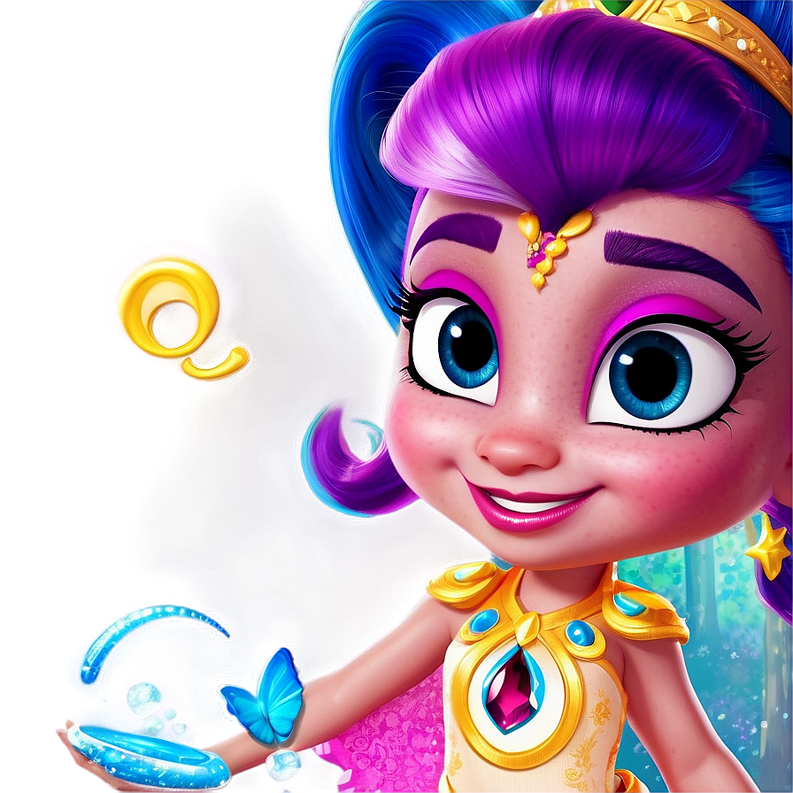 Shimmer And Shine Magical Creatures Png Idp PNG Image