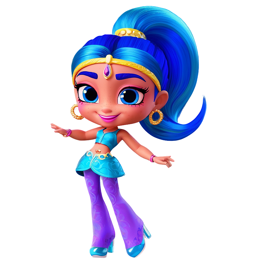 Shimmer And Shine Nickelodeon Series Png Dtx43 PNG Image