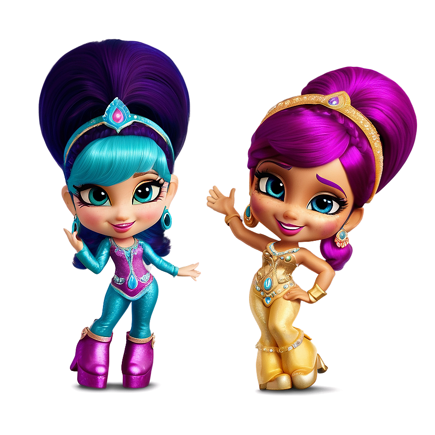 Shimmer And Shine Winter Wonders Png Qup56 PNG Image