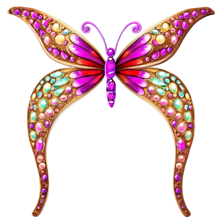 Shimmering Butterfly Sparkle Png Lwd PNG Image