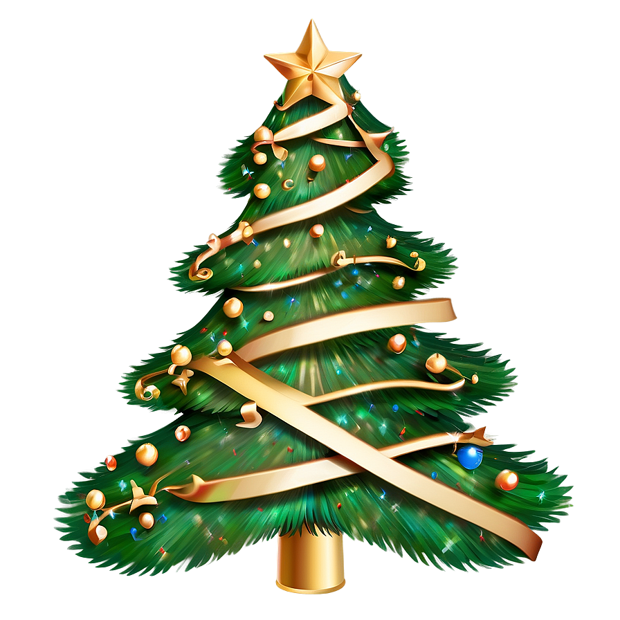 Shimmering Christmas Tree Png 29 PNG Image