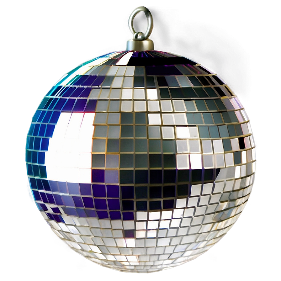 Shimmering Disco Ball PNG Image