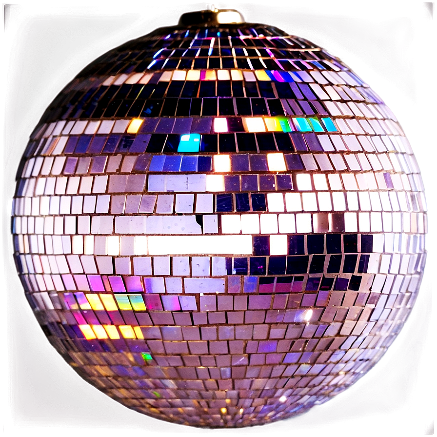 Shimmering Disco Ball PNG Image