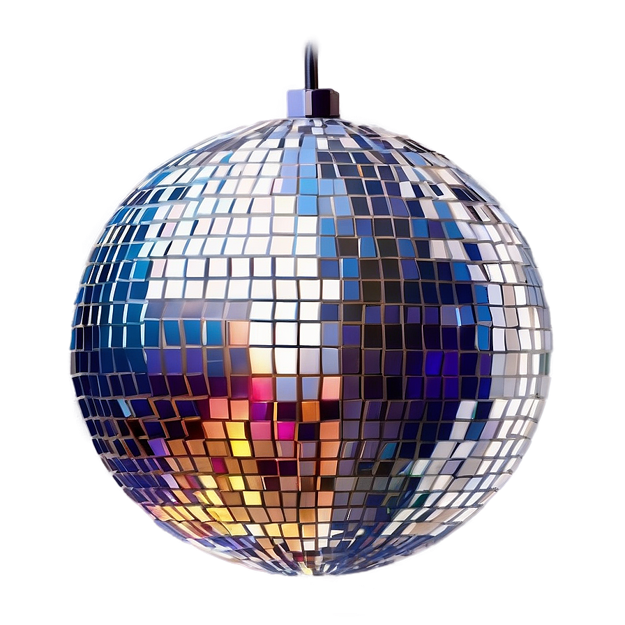 Shimmering Disco Ball PNG Image