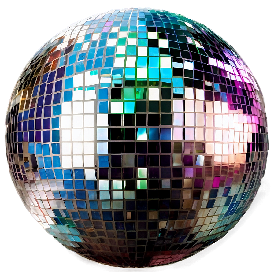 Shimmering Disco Ball PNG Image