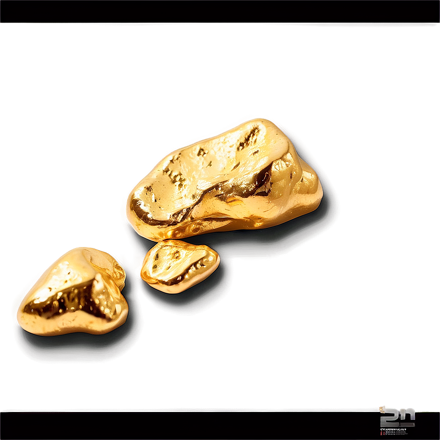 Shimmering Gold Nugget Png 60 PNG Image