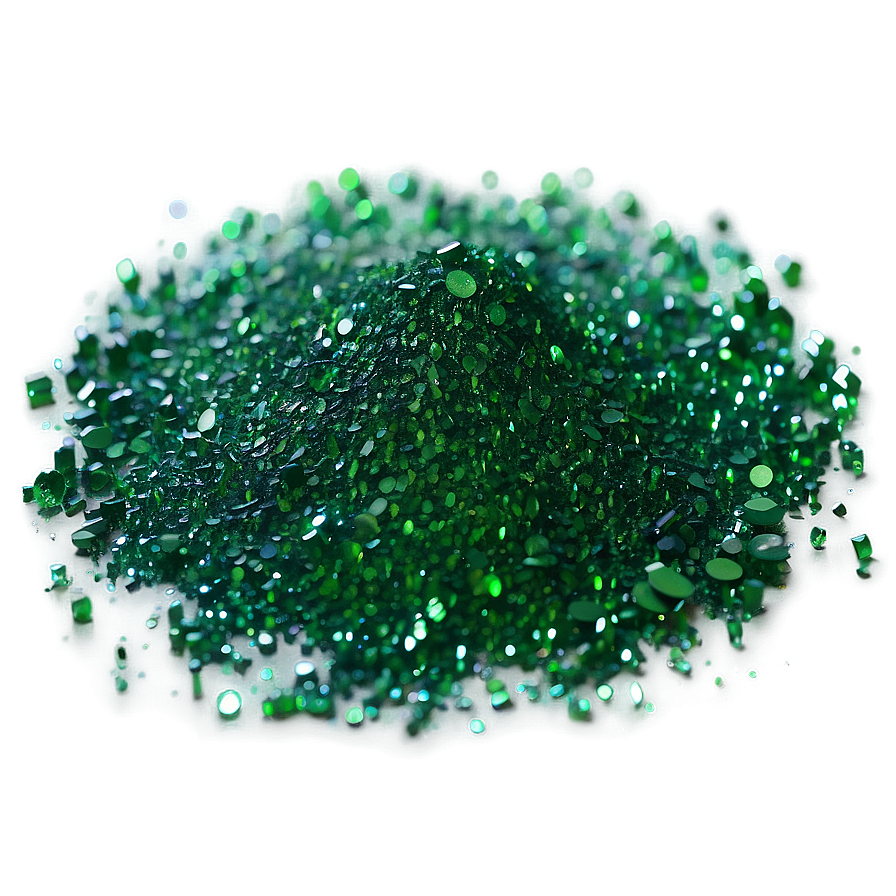 Shimmering Green Glitter Dust Png Vvp17 PNG Image