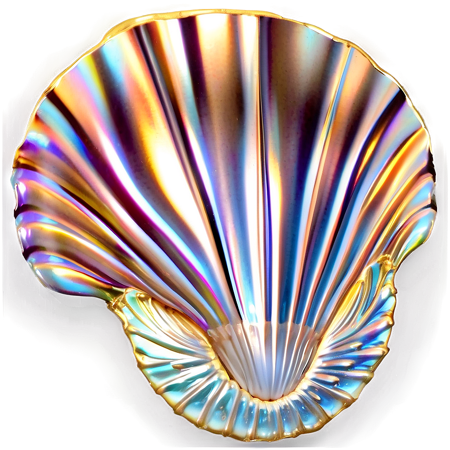 Shimmering Shell Graphic Png 05212024 PNG Image