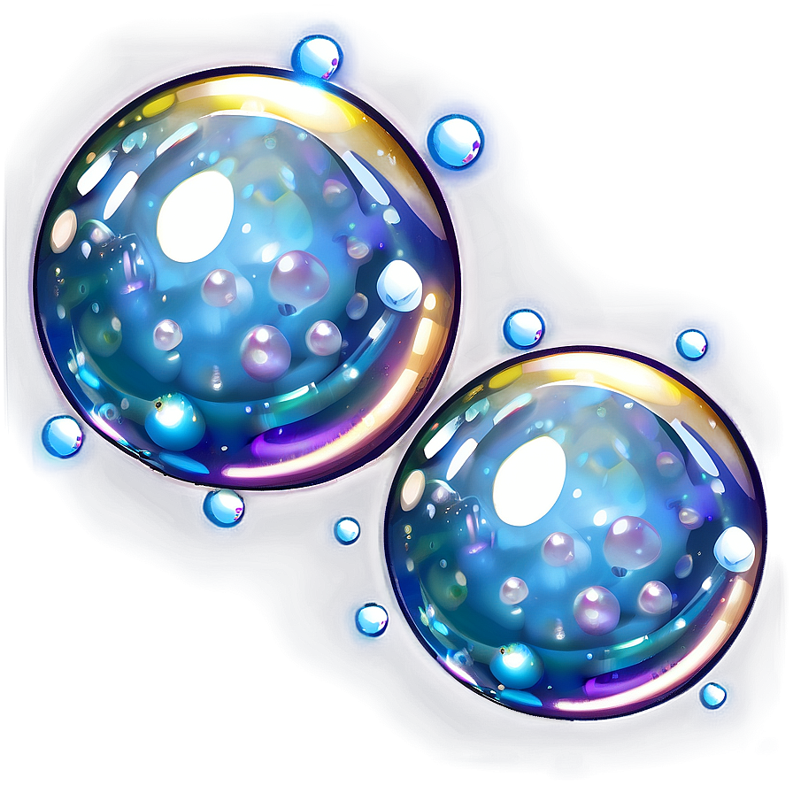 Shine Bubbles Floating Png Ain10 PNG Image