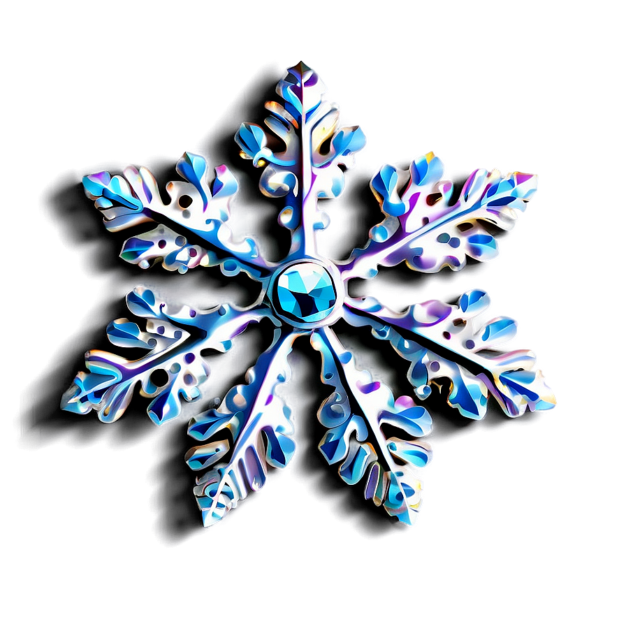 Shining Snowflake Png 06252024 PNG Image