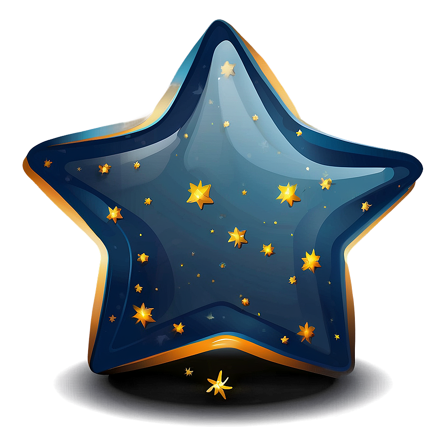 Shining Star Vector Illustration Png Aok31 PNG Image