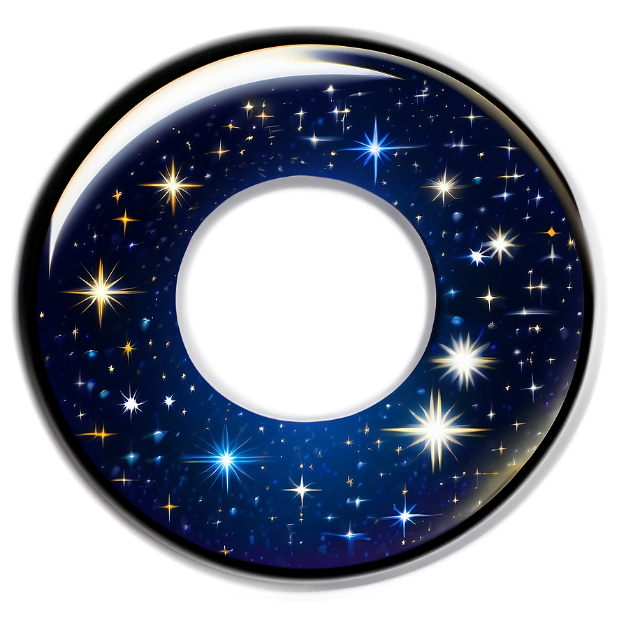 Shining Stars Circle Png Utg PNG Image