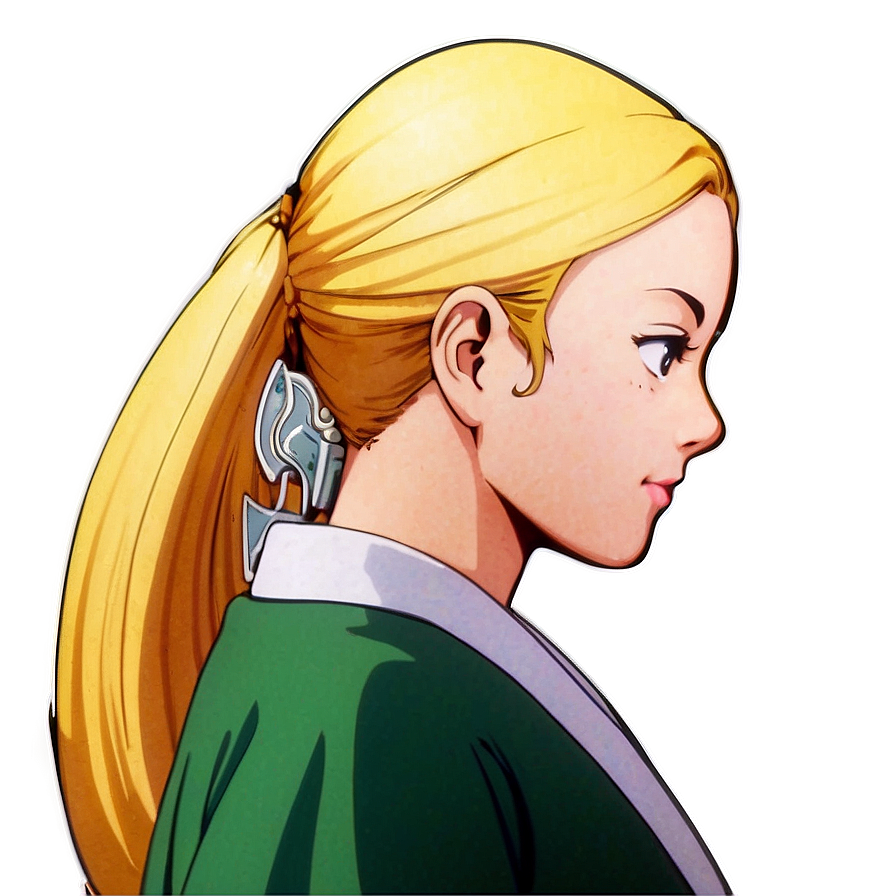 Shinobu Kocho Side Profile Png Ake PNG Image