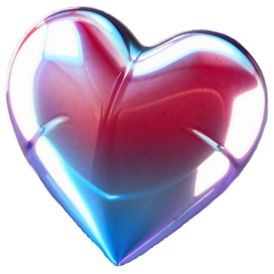 Shiny 3d Heart Png 05252024 PNG Image