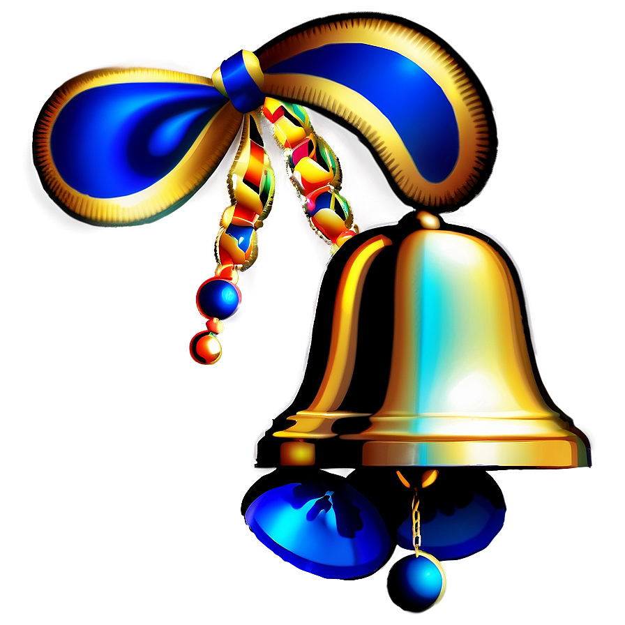 Shiny Bell Decoration Png 06212024 PNG Image