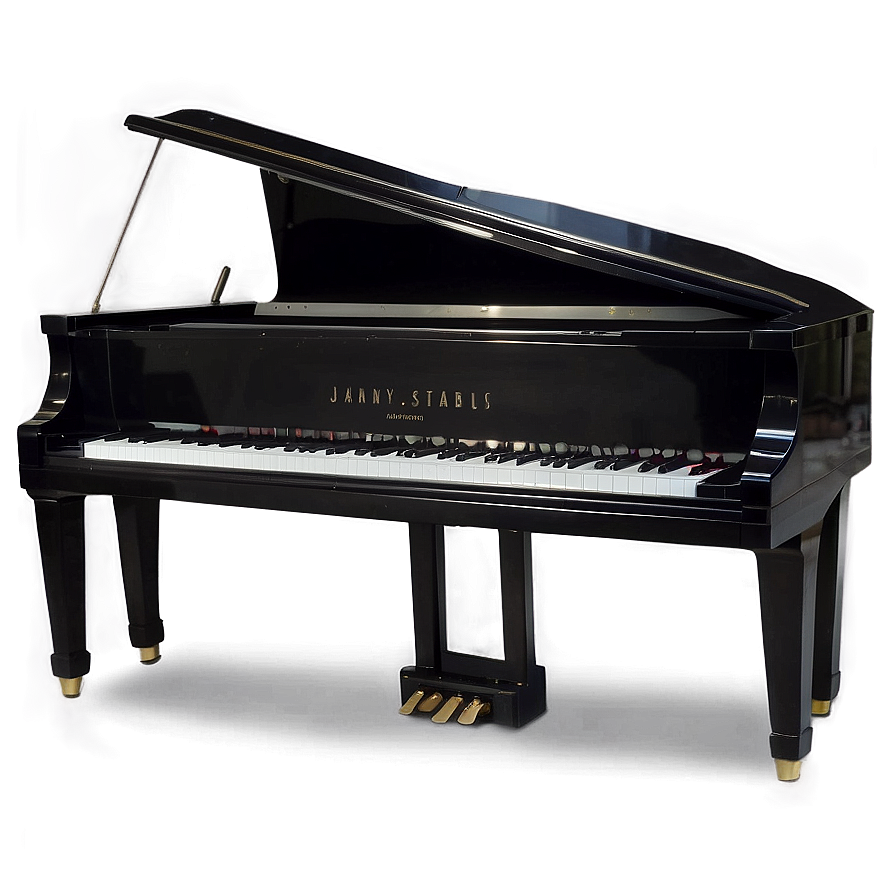 Shiny Black Piano Png Liy6 PNG Image