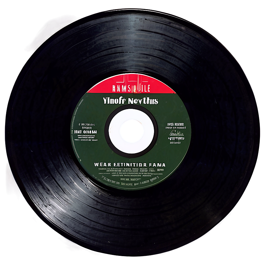 Shiny Black Vinyl Record Png 05242024 PNG Image