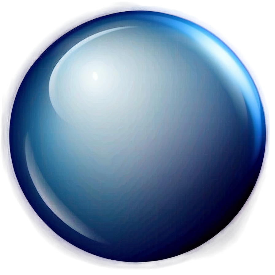 Shiny Blue Circle Png 81 PNG Image