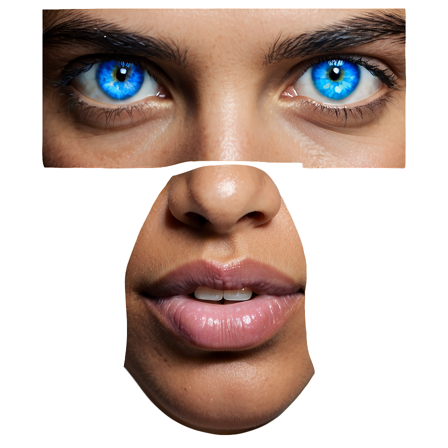 Shiny Blue Eyes Png Eul PNG Image