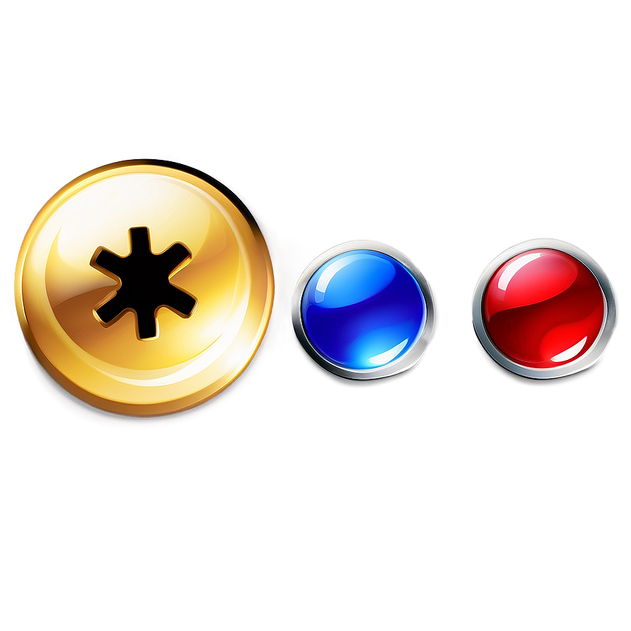 Shiny Buttons Collection Png Lhr PNG Image