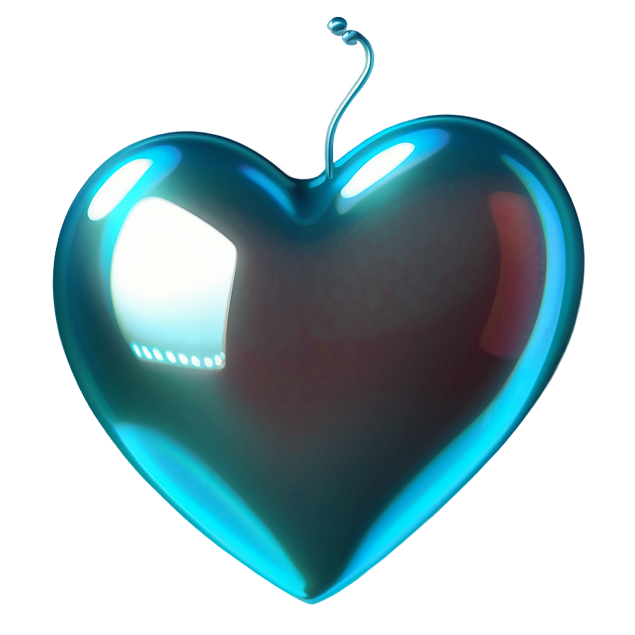 Shiny Cartoon Heart Png Ysa79 PNG Image