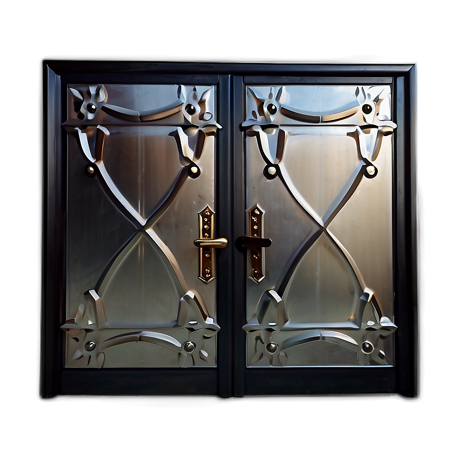 Shiny Closed Door Surface Png 13 PNG Image