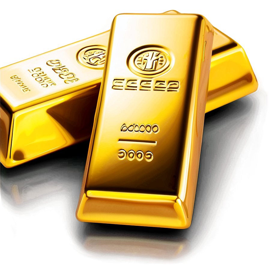 Shiny Gold Bar Png Vox6 PNG Image