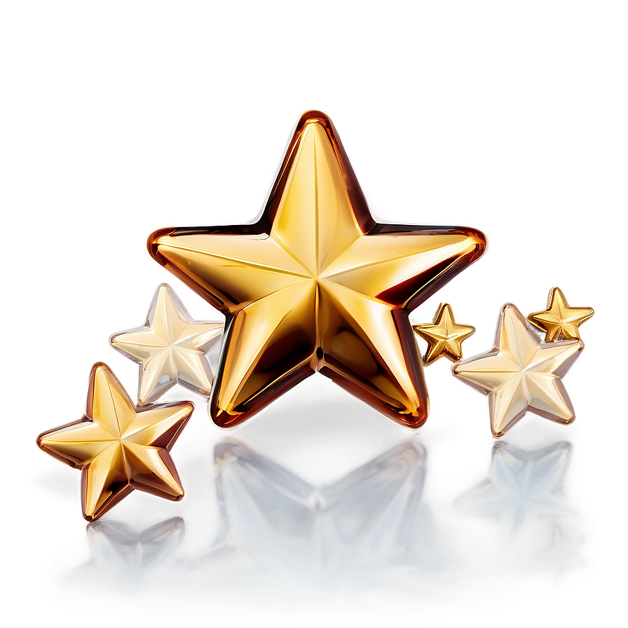 Shiny Gold Stars Png Woj PNG Image