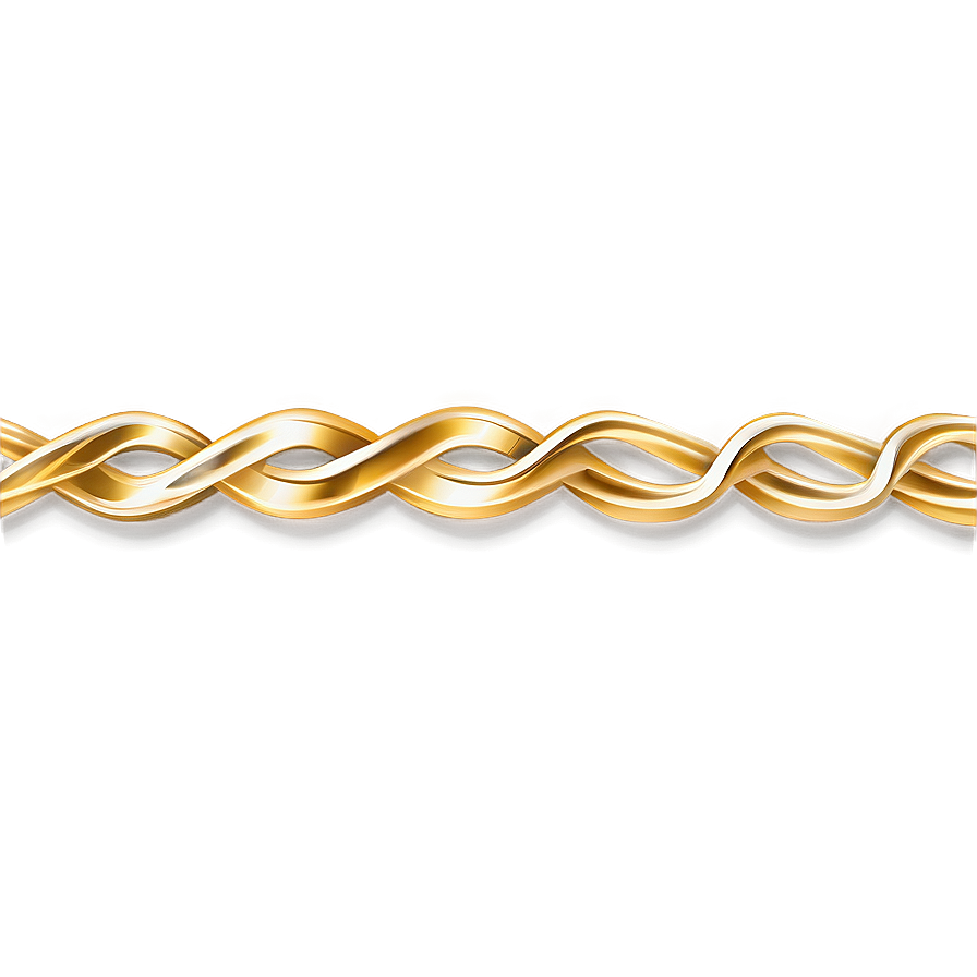 Shiny Golden Line Design Png Bpx PNG Image