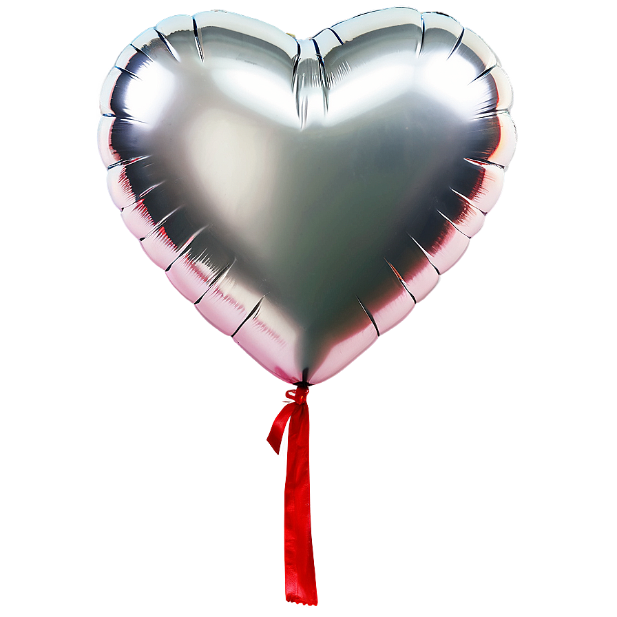 Shiny Heart Balloon Png Wpl74 PNG Image