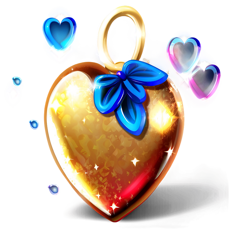 Shiny Heart Clipart Asset Png 42 PNG Image