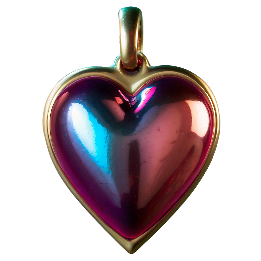 Shiny Heart Clipart Asset Png Cha PNG Image