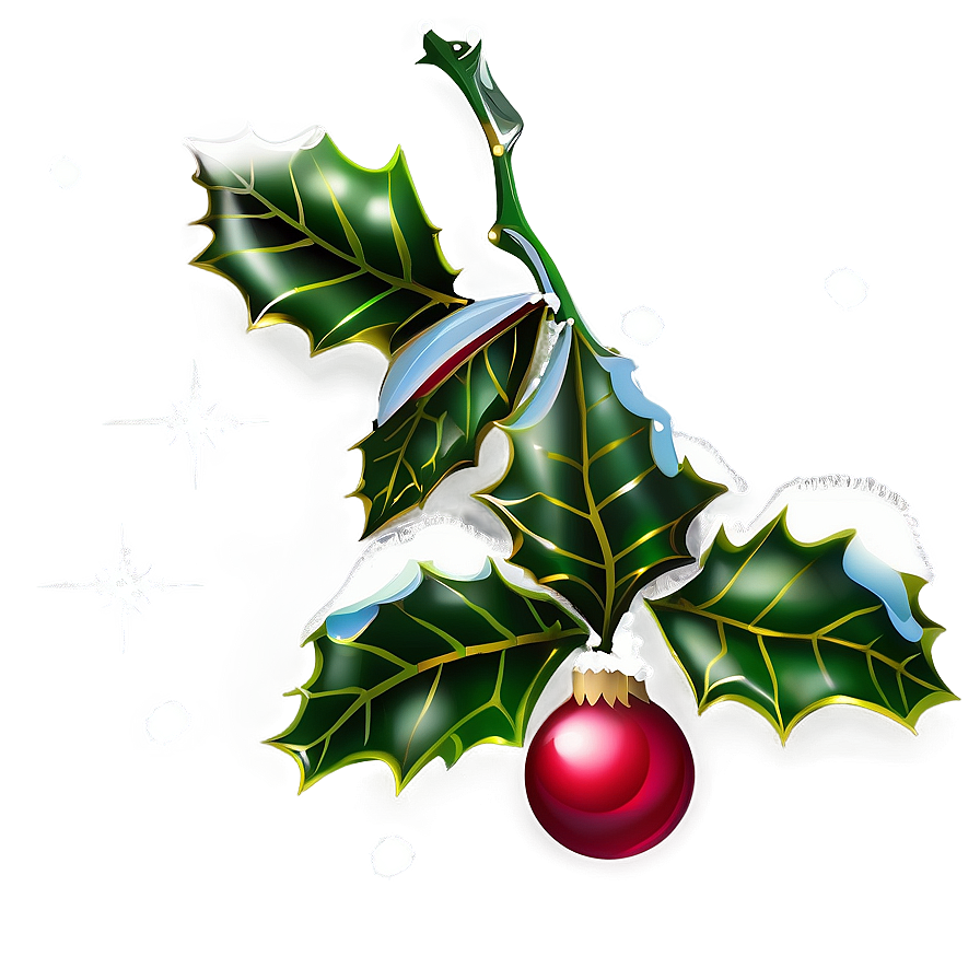 Shiny Holly Png 15 PNG Image