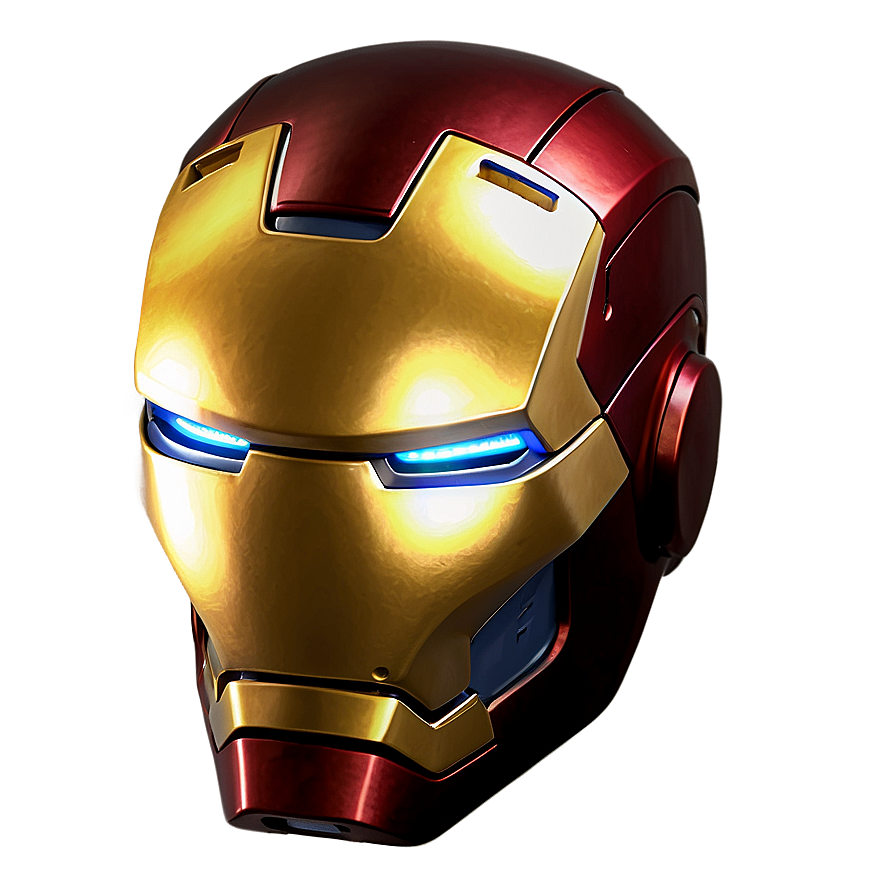 Shiny Iron Man Helmet Look Png 86 PNG Image