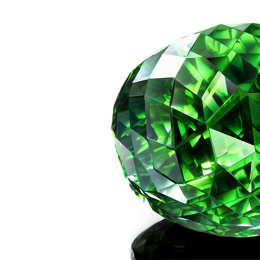 Shiny Peridot Crystal Png 12 PNG Image